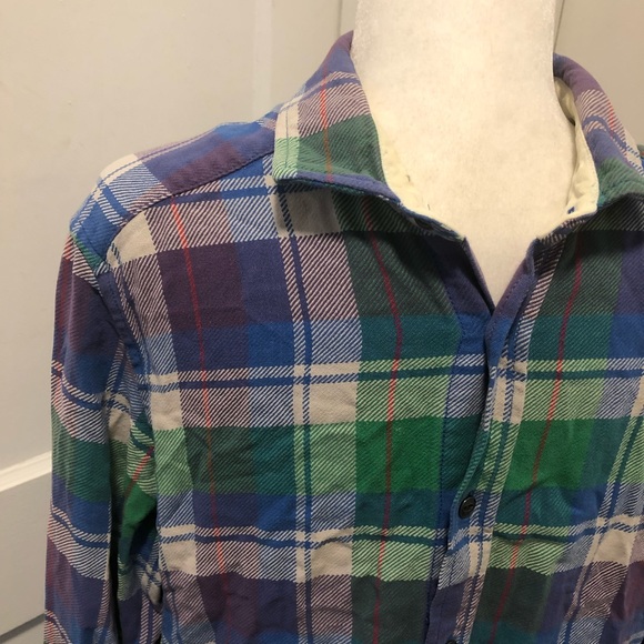 Scotch & soda mens plaid shirt size large - Picture 2 of 7